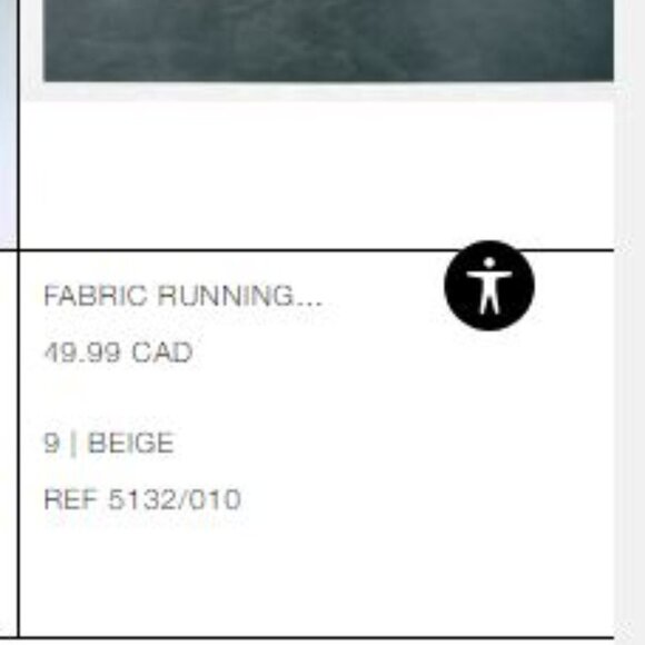 Zara - Tan Fabric Running Shoe - Size 40 Next to new - Picture 3 of 9